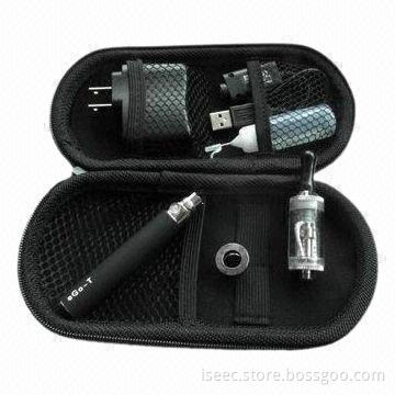 Electronic Cigarette, Ego-Vivi Atomizer with Small Zipper Bag Carry, Small Kit with USB Charger